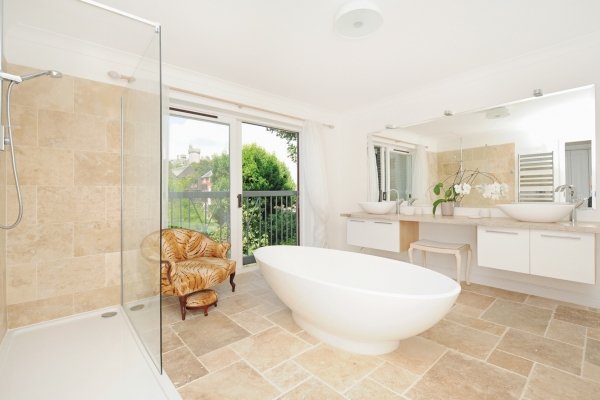 master bathroom
